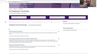 Psychology Databases