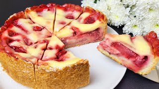 Sie verschwinden in 1 Minute. 🍒🍓2 Rezepte für sommerliche Beerenkuchen.