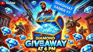 SHASHVAT GAMER YT  is live custom room giveaway 1vs1custom win daimond #freefire #railive #live