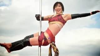 大道芸人　鷹島姫乃PV  (JAPANESE STREET PERFORMER  Himeno Takashima  NINJA SHOW)