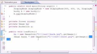 Java Game Development - 11 - Loading Pictures for the Movie