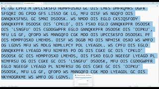 Caesar cipher Cryptanalysis using frequency analysis