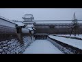 【雪城】北陸の雪のある城景