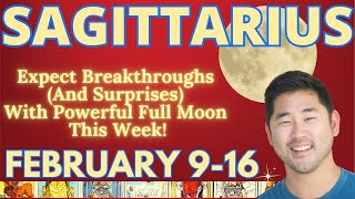 Sagittarius - Congratulations, Sagittarius. YOUR BIG BREAKTHROUGH IS HERE!💥Feb. 9-16 Tarot Horoscope