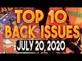 Top 10 Comic Book Back Issues to Buy 7/20/2020