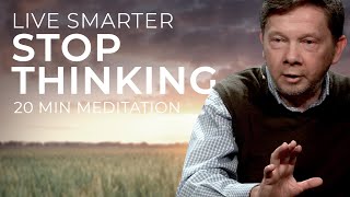How to Live Skillfully: 20 Minute Meditation with Eckhart Tolle
