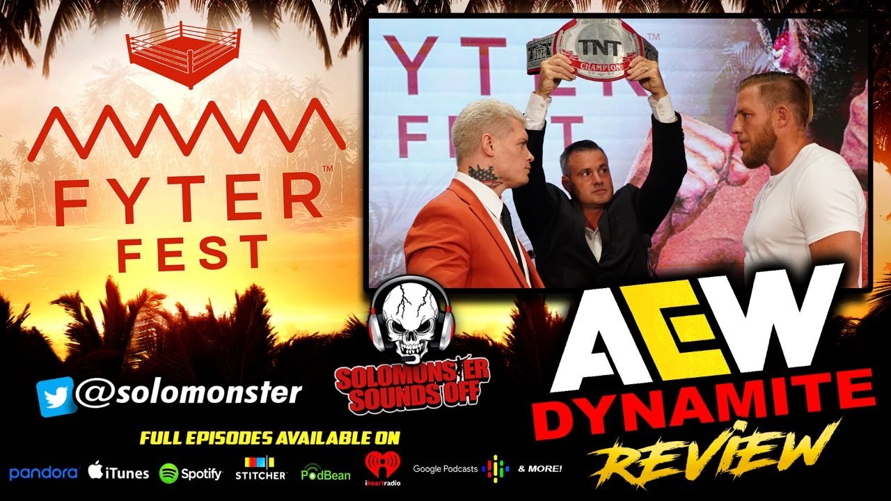 AEW Dynamite FYTER FEST 2020 Night 1 Review | THREE TITLES ON THE LINE ...