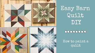 Make a Barn Quilt !