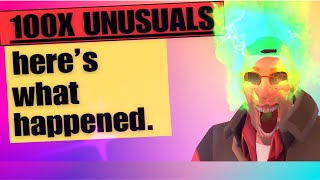 I Bought 100 Unusuals. Here's What Happened. [TF2 Unusual Trading Series #1]