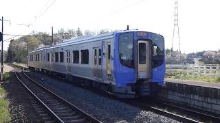 阿武隈急行 新型車両 AB900系 (AB-1編成) 試運転列車　＠東船岡