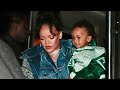 Rihanna and her son leaving “César” restaurant in Paris ~ April 20, 2023