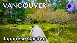 🌸 🇯🇵📚JAPANESE Garden Walk- UBC Nitobe - Vancouver |4K|