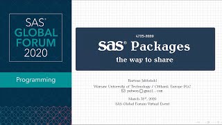 SAS Packages: The Way to Share