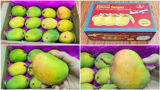 Unboxing Export Quality Alphonso ( hapus) Aam || Hapus aam unboxing || best quality Alphonso mango |