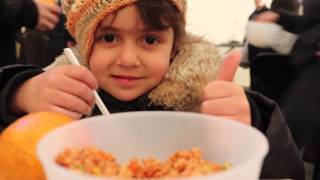 Tzu Chi at Serbia Refugee Camp 慈濟塞爾維亞難民營