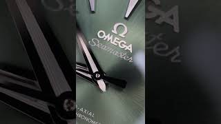 Omega Aqua Terra Shades in Bay Green #metascertified #exquisitetimepieces