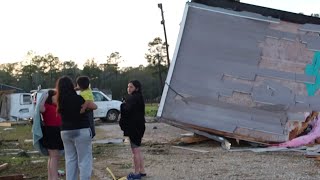 Church, fire station damaged by tornado in Montgomery County