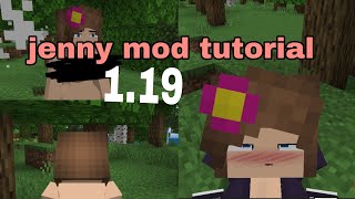 jenny mod mcpe download and import tutorial and new controls