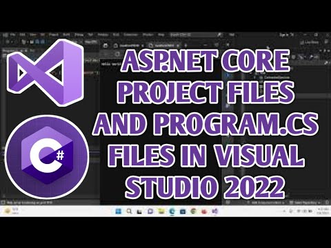 Asp.net Core Project Files And Program Cs File | Asp.net Core Tutorial ...