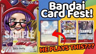 Belo Betty was at Bandai Card Fest