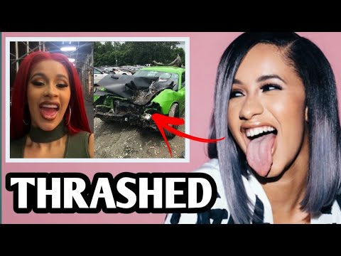 DESTROYED!🛑 Cardi B THRASH Offset Supercars After Cheating Rumors And ...