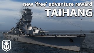 New Tier 9 Battleship Taihang!