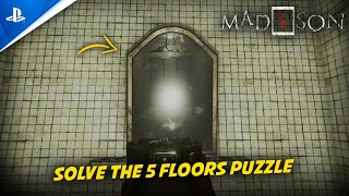 MADiSON | How To Solve The 5 Floors Puzzle \u0026 Get Clock Key