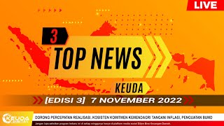 [3 TOP NEWS KEUDA] Dorong Percepatan Realisasi, Kosisten Kemendagri Tangani Inflasi, Penguatan BUMD