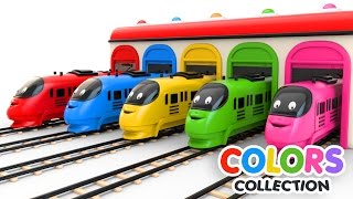 Colors for Children | Toy Trains - Colors s Collection