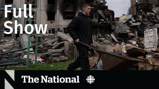 CBC News: The National | Ukrainians rebuild, Biolabs disinformation, Bee parasites