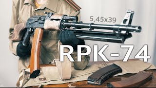 1979 Russian RPK-74 - 5,45x39 Kalashnikov Machine Gun (no talking ASMR showcase)