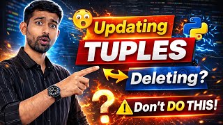#23 Python tutorial for beginners | Stop Making This Tuple Mistake! ⚠️ #PythonProgramming