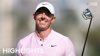 Rory McIlroy Round 3 Highlights | 2024 Hero Dubai Desert Classic