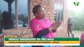 AGACENCWIRE: Omukazi owabingirwe iba omuka, Pooriisi n'abeebembezi enshonga bazitaahiremu- Isingiro.