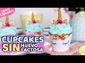 CUPCAKES UNICORNIO SIN HUEVO Y SIN LACTOSA | VEGANOS | QUIERO CUPCAKES