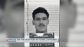 Inmate arrested after 40 years