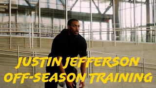 NFL WR Justin Jefferson Off-Season Training With Jerry Sullivan