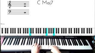 Jazz Chord Voicings - 3-Voice "2-5-1's"