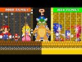 Mario and Sonic Family Poor vs Rich Locked in Bowser Prison Challenge!