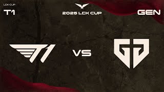 T1 vs GENG, FAKER CONTRE CHOVY (LCK Cup 2025)