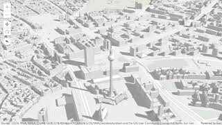 Rotating 3D Buildings Berlin using the ArcGIS API for JavaScript