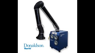 Used 1.5HP Donaldson Torit  Easy-Trunk Fume Collector