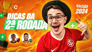 DICAS #2 RODADA | CARTOLA FC 2024 | GALO PRA MITAR E VALORIZAR?!