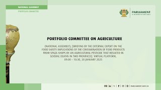 Portfolio Committee on Agriculture, 28 January 2025