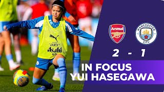 Yui Hasegawa / 長谷川唯 | Arsenal vs Manchester City | Matchweek 5 | Women's Super League 2023/24