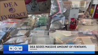 DEA seizes massive amounts of fentanyl locally \u0026 nationwide