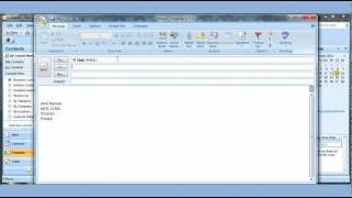 Microsoft Outlook 2007 pt 2 (Calendar, Tasks, Notes, options, signatures)