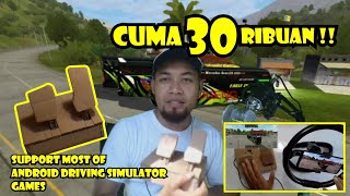 How to Make Throtle Pedal and Brake Pedal for Android Games | Cara Membuat Pedal Gas Bussid