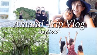 【Trip Vlog】奄美大島で最高のリトリートツアー🏖│朝ヨガ│ガジュマル│ハンドクラフト【Day2\u00263】