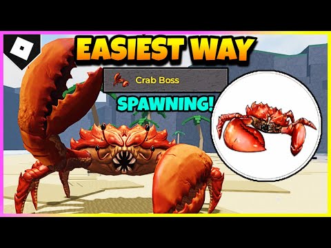 How to Spawn and Get a Crab Boss in The Strongest Battlegrounds